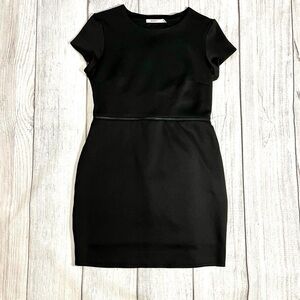BAILEY 44 Women’s Short Sleeve Black Two Way Zipper Dress Size Large